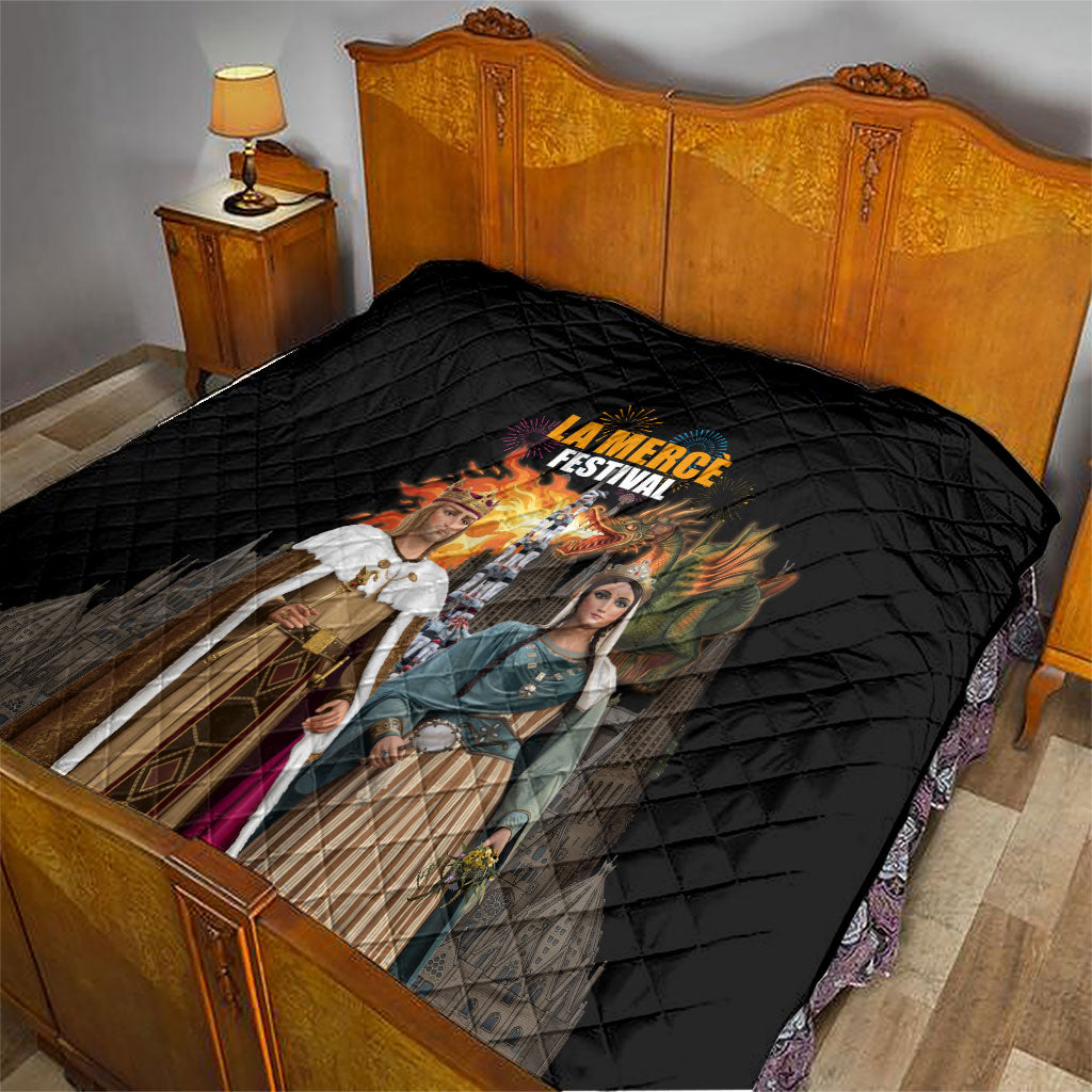 La Merce Festival Barcelona Quilt Catalan Tradition Celebration Sagrada Familia Fireworks Art