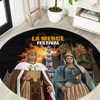 La Merce Festival Barcelona Round Carpet Catalan Tradition Celebration Sagrada Familia Fireworks Art