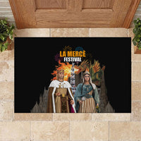 La Merce Festival Barcelona Rubber Doormat Catalan Tradition Celebration Sagrada Familia Fireworks Art