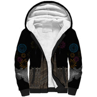 La Merce Festival Barcelona Sherpa Hoodie Catalan Tradition Celebration Sagrada Familia Fireworks Art