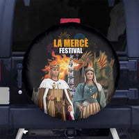 La Merce Festival Barcelona Spare Tire Cover Catalan Tradition Celebration Sagrada Familia Fireworks Art