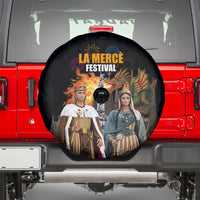 La Merce Festival Barcelona Spare Tire Cover Catalan Tradition Celebration Sagrada Familia Fireworks Art
