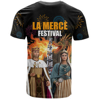 La Merce Festival Barcelona T Shirt Catalan Tradition Celebration Sagrada Familia Fireworks Art