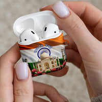 India Flag Peacock AirPods Case Vibrant Cultural Indian Taj Mahal Lotus