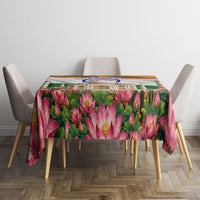 India Flag Peacock Tablecloth Vibrant Cultural Indian Taj Mahal Lotus