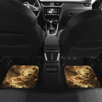 Zeus Greek Mythology King Of Gods Car Mats Gold Meander Pattern Lightning Bolt Mythological