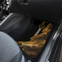 Zeus Greek Mythology King Of Gods Car Mats Gold Meander Pattern Lightning Bolt Mythological