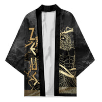 Zeus Greek Mythology King Of Gods Kimono Golden Meander Key Pattern Lightning Bolt