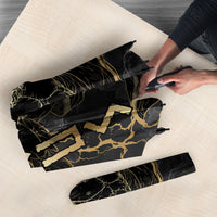 Zeus Greek Mythology King Of Gods Umbrella Golden Meander Key Pattern Lightning Bolt