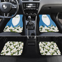 Guatemala Car Mats Quetzal Mayan Ruins Orchid Flag