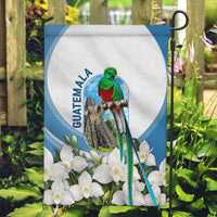 Guatemala Garden Flag Quetzal Mayan Ruins Orchid Flag