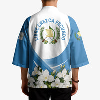 Guatemala Kimono Quetzal Mayan Ruins Orchid Flag