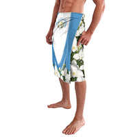 Guatemala Lavalava Quetzal Mayan Ruins Orchid Flag