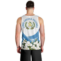 Guatemala Men Tank Top Quetzal Mayan Ruins Orchid Flag