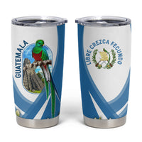 Guatemala Tumbler Cup Quetzal Mayan Ruins Orchid Flag