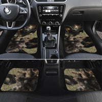 Greek God Of Chaos Car Mats Cosmic Nebula Classical Art Greek Key Pattern