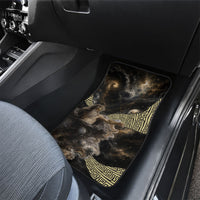 Greek God Of Chaos Car Mats Cosmic Nebula Classical Art Greek Key Pattern