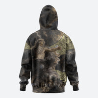Greek God Of Chaos Hoodie Cosmic Nebula Classical Art Greek Key Pattern