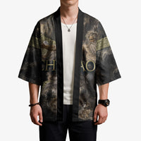 Greek God Of Chaos Kimono Cosmic Nebula Classical Art Greek Key Pattern