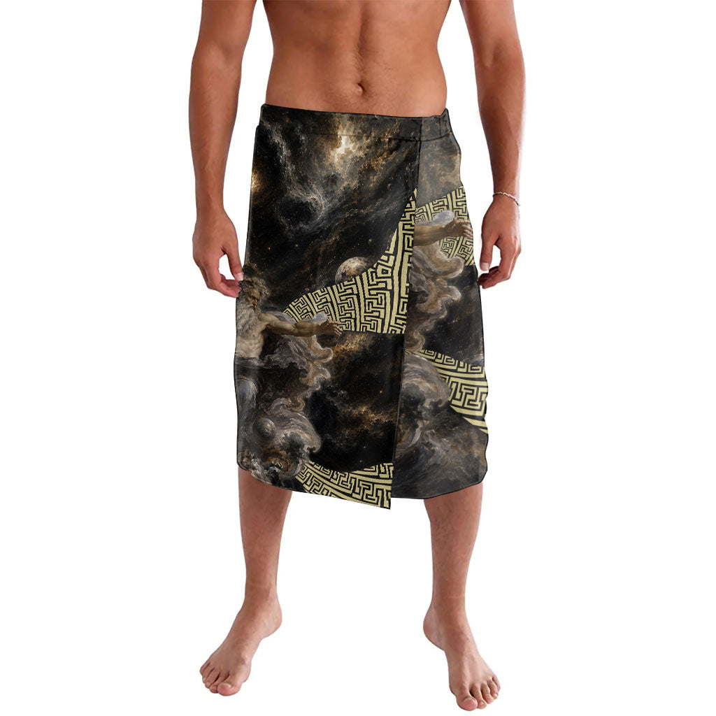 Greek God Of Chaos Lavalava Cosmic Nebula Classical Art Greek Key Pattern