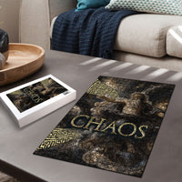 Greek God Of Chaos Puzzle Cosmic Nebula Classical Art Greek Key Pattern