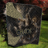 Greek God Of Chaos Quilt Cosmic Nebula Classical Art Greek Key Pattern