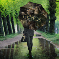 Greek God Of Chaos Umbrella Cosmic Nebula Classical Art Greek Key Pattern