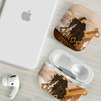 Greek Mythology Chaos AirPods Case Ancient Temple Ruins Classical Art Greek Key Pattern