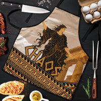 Greek Mythology Chaos Apron Ancient Temple Ruins Classical Art Greek Key Pattern