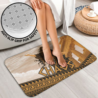 Greek Mythology Chaos Bathroom Set Ancient Temple Ruins Classical Art Greek Key Pattern