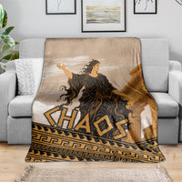 Greek Mythology Chaos Blanket Ancient Temple Ruins Classical Art Greek Key Pattern