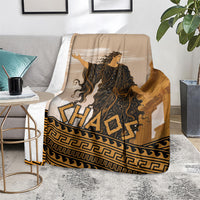 Greek Mythology Chaos Blanket Ancient Temple Ruins Classical Art Greek Key Pattern