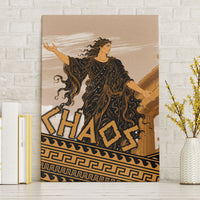 Greek Mythology Chaos Canvas Wall Art Ancient Temple Ruins Classical Art Greek Key Pattern