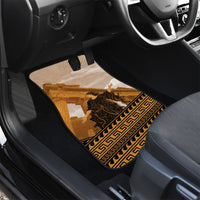 Greek Mythology Chaos Car Mats Ancient Temple Ruins Classical Art Greek Key Pattern