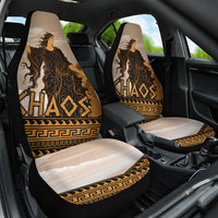 Greek Mythology Chaos Car Seat Cover Ancient Temple Ruins Classical Art Greek Key Pattern