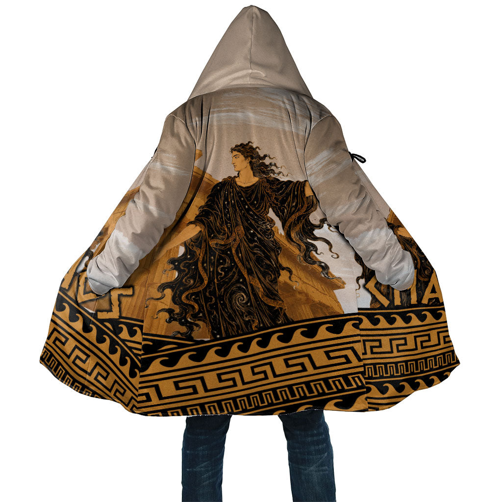 Greek Mythology Chaos Cloak Ancient Temple Ruins Classical Art Greek Key Pattern