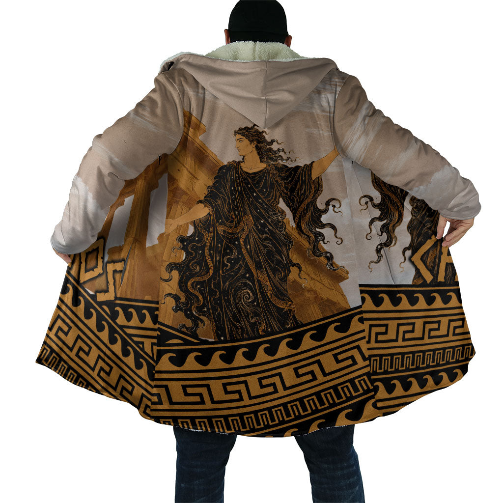 Greek Mythology Chaos Cloak Ancient Temple Ruins Classical Art Greek Key Pattern