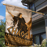Greek Mythology Chaos Garden Flag Ancient Temple Ruins Classical Art Greek Key Pattern
