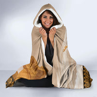Greek Mythology Chaos Hooded Blanket Ancient Temple Ruins Classical Art Greek Key Pattern