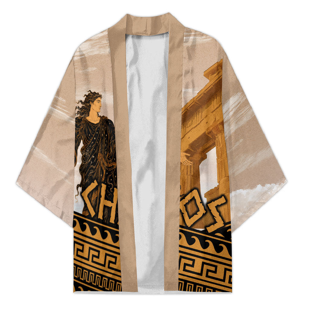 Greek Mythology Chaos Kimono Ancient Temple Ruins Classical Art Greek Key Pattern