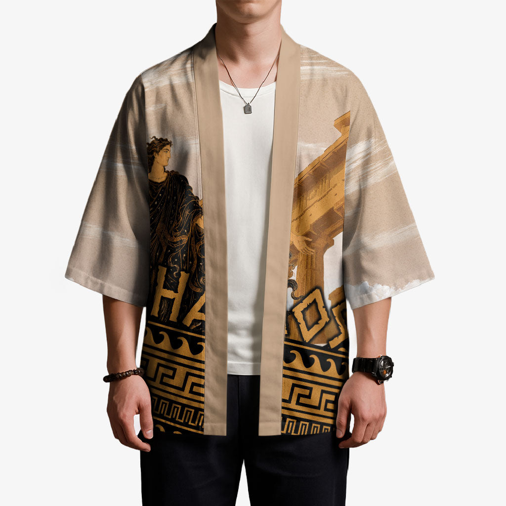 Greek Mythology Chaos Kimono Ancient Temple Ruins Classical Art Greek Key Pattern