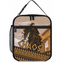 Greek Mythology Chaos Lunch Bag Ancient Temple Ruins Classical Art Greek Key Pattern