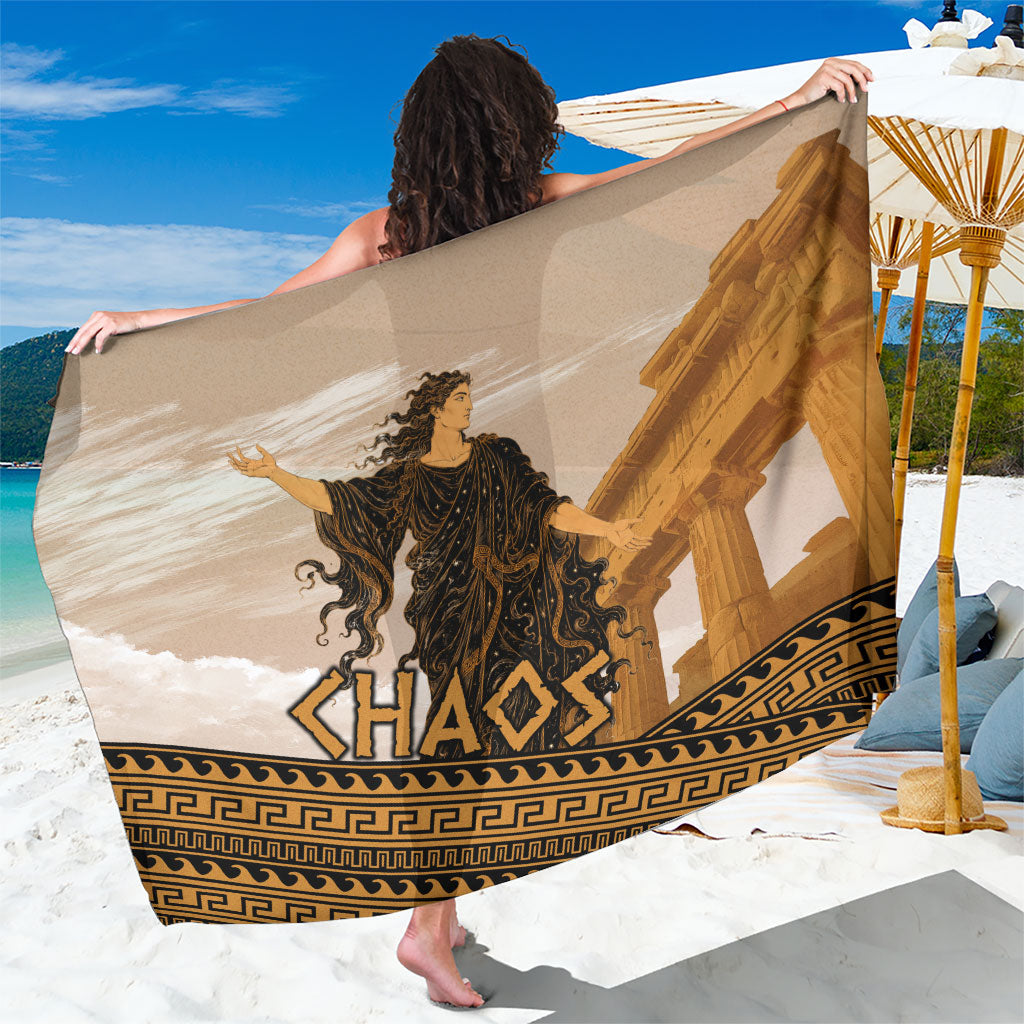 Greek Mythology Chaos Sarong Ancient Temple Ruins Classical Art Greek Key Pattern