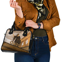 Greek Mythology Chaos Shoulder Handbag Ancient Temple Ruins Classical Art Greek Key Pattern