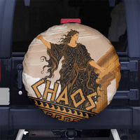 Greek Mythology Chaos Spare Tire Cover Ancient Temple Ruins Classical Art Greek Key Pattern
