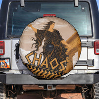 Greek Mythology Chaos Spare Tire Cover Ancient Temple Ruins Classical Art Greek Key Pattern