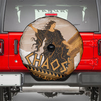 Greek Mythology Chaos Spare Tire Cover Ancient Temple Ruins Classical Art Greek Key Pattern