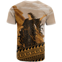 Greek Mythology Chaos T Shirt Ancient Temple Ruins Classical Art Greek Key Pattern