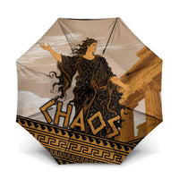 Greek Mythology Chaos Umbrella Ancient Temple Ruins Classical Art Greek Key Pattern