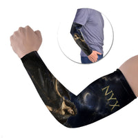 Greek Mythology Nyx Arm Sleeves Celestial Starry Night Classical Art Greek Key